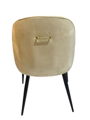Aurora Pleated Velvet Chair