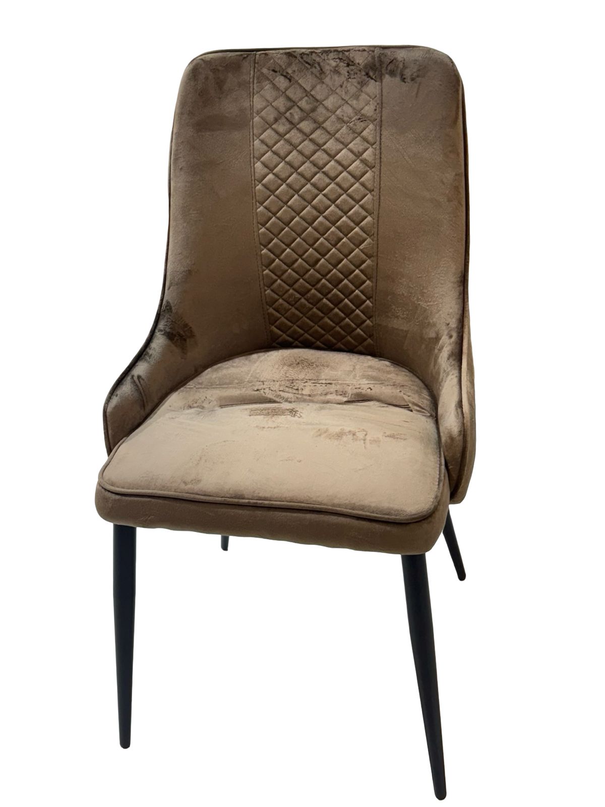 Verona Quilted Velvet Chair