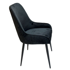 Velvet Aura Accent Chair