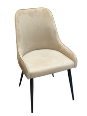 Velvet Aura Accent Chair