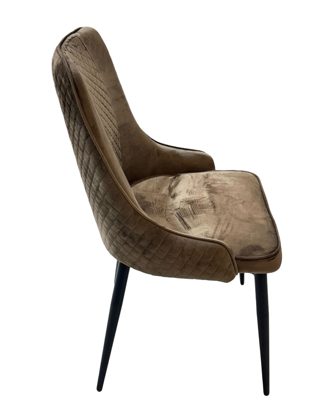 Verona Quilted Velvet Chair