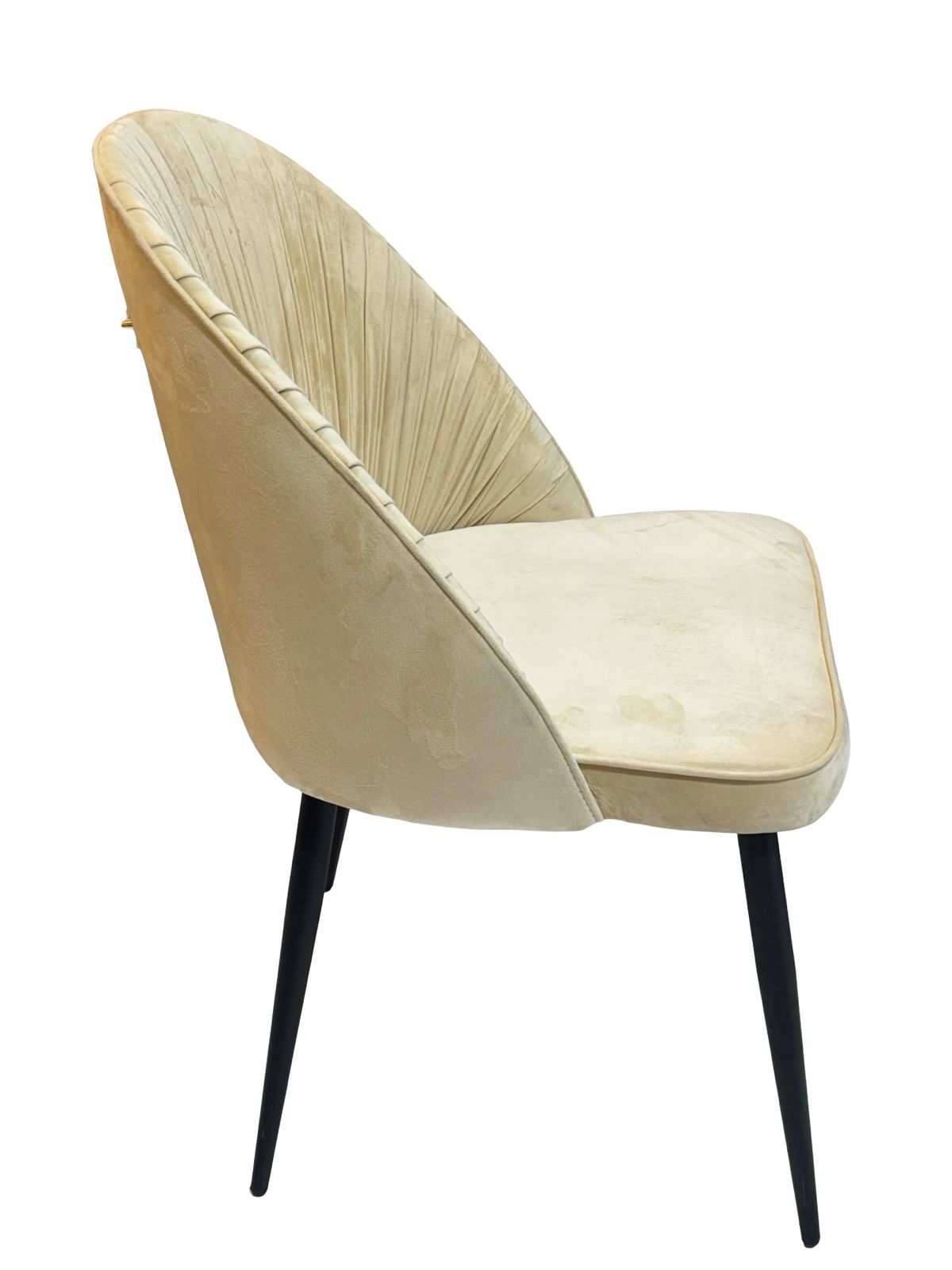 Aurora Pleated Velvet Chair