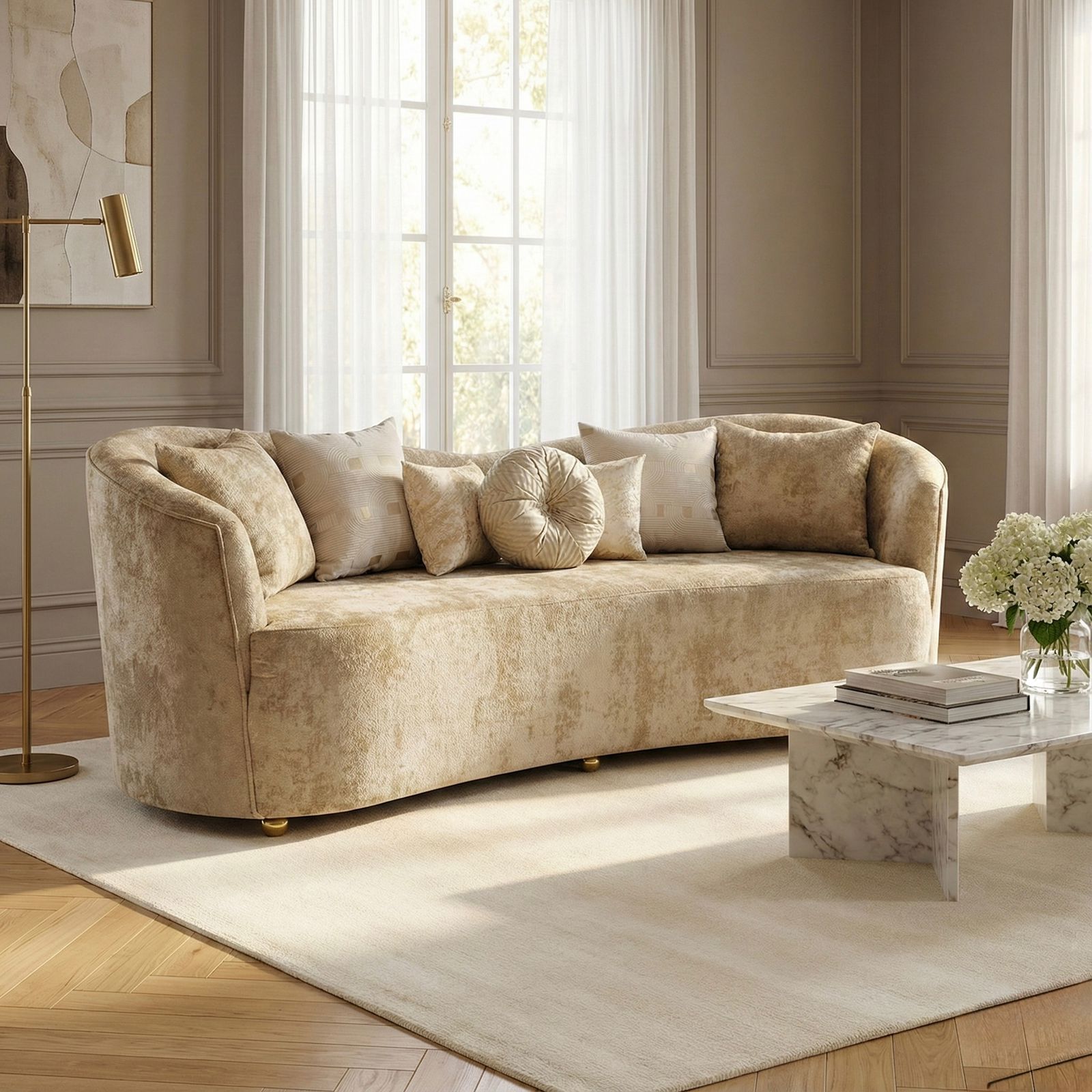 MIGT SERAPHINA 3SEATER SOFA